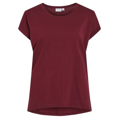 тениска,дамски,тениски,vila,dreamers,new,pure,short,sleeve,t,shirt,cabernet,(red)