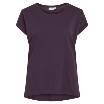 тениска,дамски,тениски,vila,dreamers,new,pure,short,sleeve,t,shirt,purple,(plum,perfect)