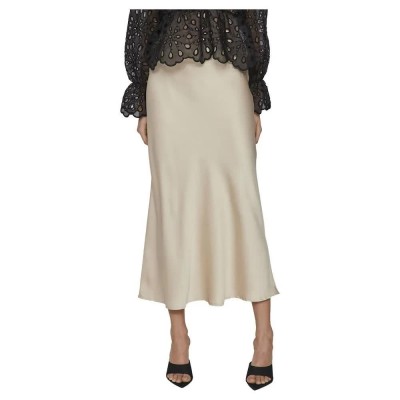 пола,дамски,поли,и,рокли,vila,ellette,midi,skirt,cement,(beige)