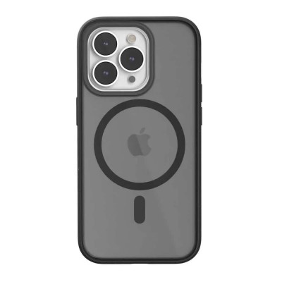 други,аксесоари,woodcessories,magsafe,iphone,14,pro,phone,case,clear,(matte,black)