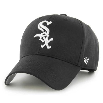 шапка,всички,шапки,47,mlb,chicago,white,sox,raised,basic,cap,black