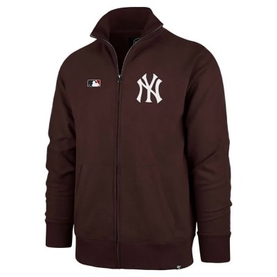 яке,мъжки,анцузи,47,mlb,new,york,yankees,core,islington,tracksuit,jacket,brown,(dark,maroon)