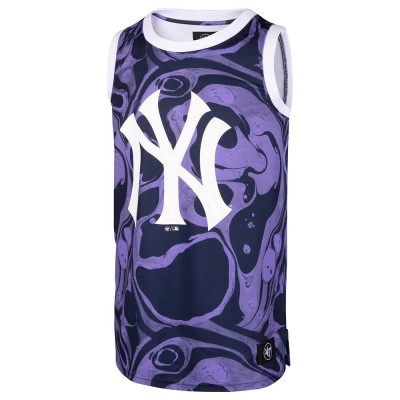 тениска,мъжки,тениски,47,mlb,new,york,yankees,enamel,twist,new,city,sleeveless,t,shirt,purple
