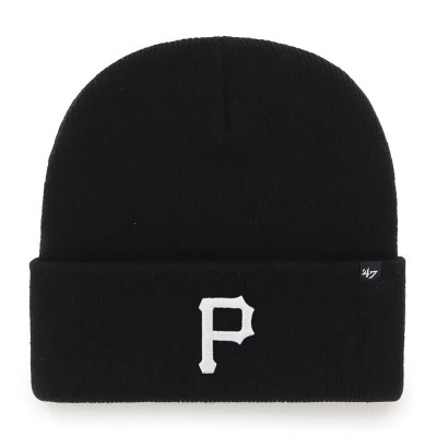 шапка,всички,шапки,47,mlb,pittsburgh,pirates,haymaker,hymkr20ace,beanie,black,(black,kc)