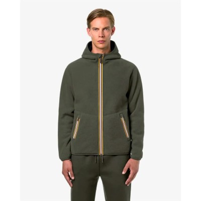 блуза,мъжки,пуловери,k,way,jack,reversible,full,zip,sweatshirt,khaki,navy,(blue)
