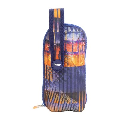 канцеларски,принадлежности,milan,kit,4,filled,s,fizz,special,series,pencil,case,blue