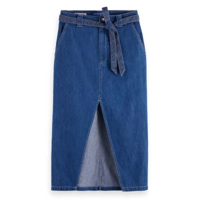 пола,дамски,поли,и,рокли,scotch,&,soda,summery,midi,skirt,blue