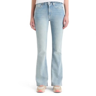 дънки,дамски,панталони,scotch,&,soda,the,charm,classic,flared,fit,jeans,blue