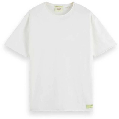тениска,мъжки,тениски,scotch,&,soda,175654,short,sleeve,t,shirt,white