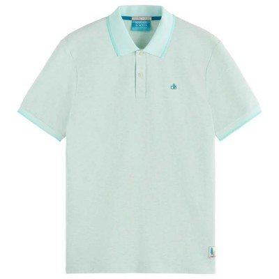 мъжки,блузи,с,яка,scotch,&,soda,175662,short,sleeve,polo,green