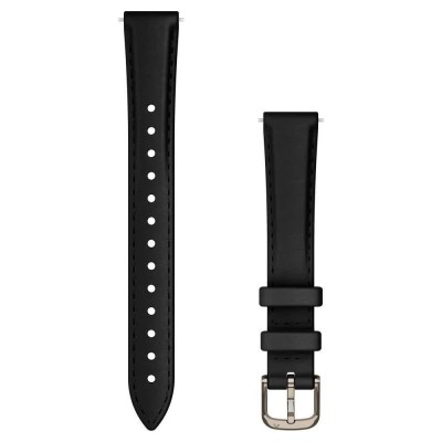 други,аксесоари,garmin,lily®,2,14,mm,leather,strap,black,(black,cream,gold)