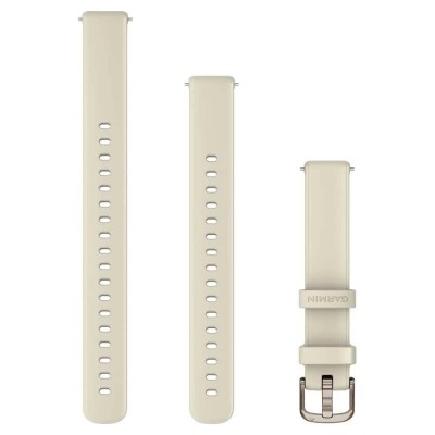 електро,garmin,lily®,2,14,mm,silicone,strap,beige,(coconut,cream,gold)