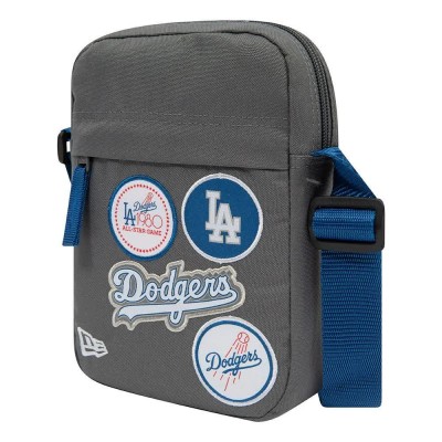 чанти,за,през,рамо,new,era,mlb,patch,side,los,angeles,dodgers,crossbody,grey,(dk,grey)