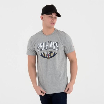 тениска,мъжки,тениски,new,era,nba,regular,new,orleans,pelicans,short,sleeve,t,shirt,grey,(grey,med)