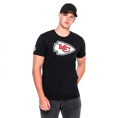 тениска,мъжки,тениски,new,era,nfl,regular,kansas,city,chiefs,short,sleeve,t,shirt,black,(black)