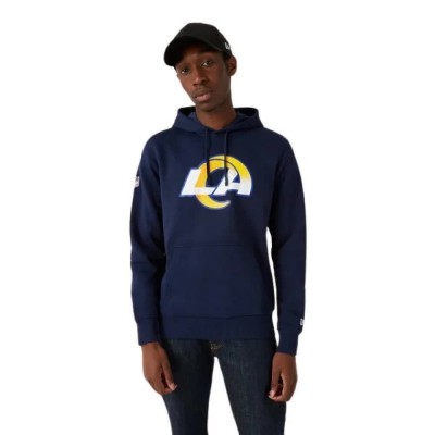 суичър,мъжки,пуловери,new,era,nfl,regular,los,angeles,rams,hoodie,blue