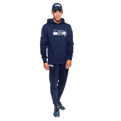 суичър,мъжки,пуловери,new,era,nfl,regular,seattle,seahawks,hoodie,blue
