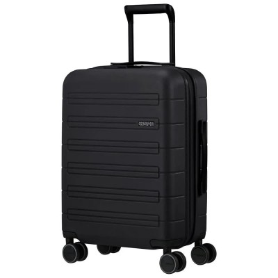 куфари,american,tourister,novastream,spinner,55,expandable,36,41l,trolley,bag,black,(dark,slate)