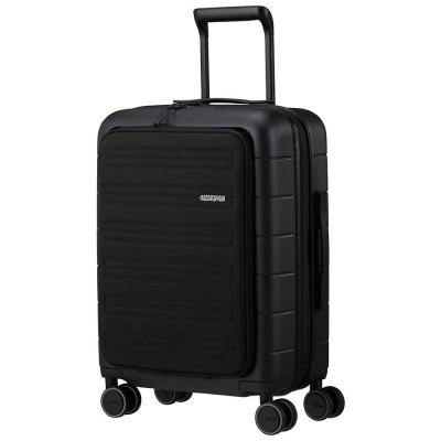куфари,american,tourister,novastream,spinner,55,smart,expandable,35,39l,trolley,bag,black,(dark,slate)