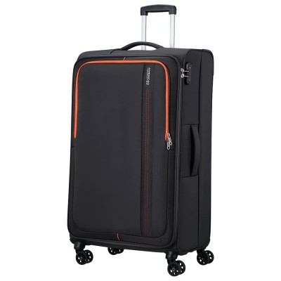 куфари,american,tourister,sea,seeker,80,92.5l,trolley,bag,green,(charcoal,green)