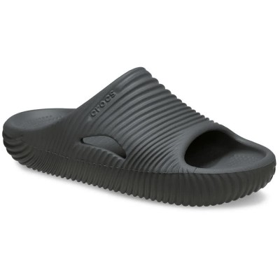 мъжки,джапанки,и,чехли,crocs,mellow,tide,recovery,slides,slate,grey,(black)