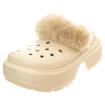 дамски,сандали,и,чехли,crocs,stomp,lined,clogs,beige