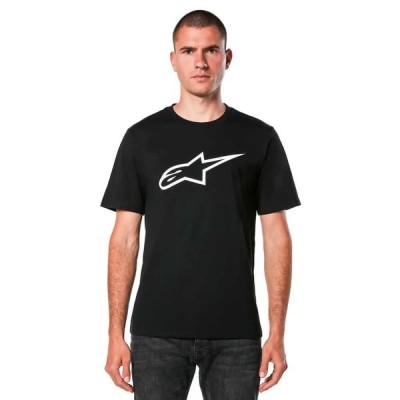 тениска,мъжки,тениски,alpinestars,ageless,2.0,short,sleeve,t,shirt,black,white,(black)