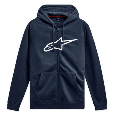 блуза,мъжки,пуловери,alpinestars,ageless,v3,full,zip,sweatshirt,navy,white,(blue)