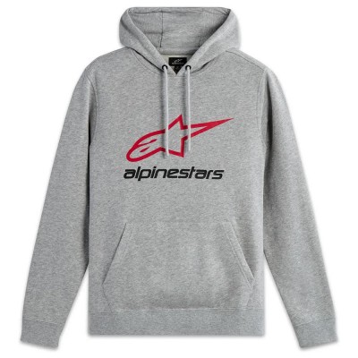 суичър,мъжки,пуловери,alpinestars,always,v3,hoodie,gray,heather,red,black,(grey)