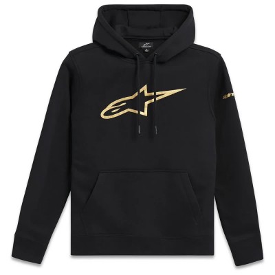 суичър,мъжки,пуловери,alpinestars,gilded,hoodie,black,gold,(black)