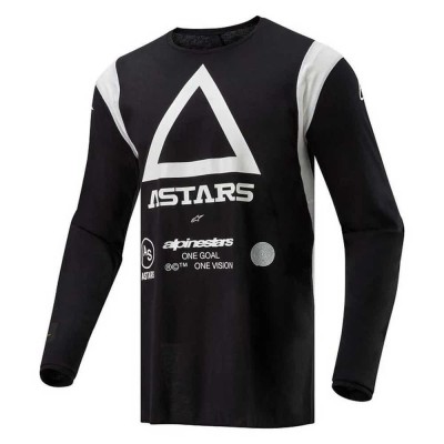 блуза,с,дълъг,ръкав,мъжки,тениски,alpinestars,techdura,long,sleeve,jersey,black