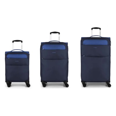 куфари,gabol,cloud,soft,spinner,31,61,91l,trolley,bag,3,units,blue,(blue)
