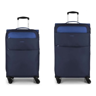 куфари,gabol,cloud,soft,spinner,61,91l,trolley,bag,2,units,blue,(blue)