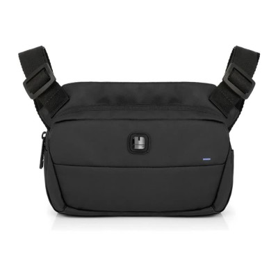 чанта,всички,чанти,gabol,resinated,polyester,flash,waist,bag,black,(navy,blue)