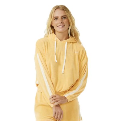 блуза,дамски,блузи,rip,curl,revival,terry,sweatshirt,yellow,(orange)