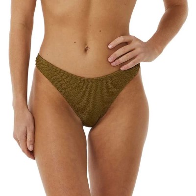 дамски,бански,костюми,rip,curl,sunshine,cheeky,bikini,bottom,dark,olive,(green)