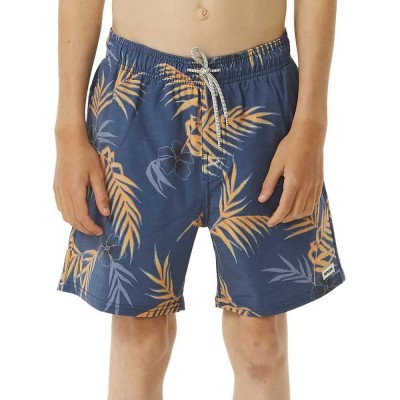 бански,гащета,детски,бански,костюми,rip,curl,surf,revival,floral,volley,swimming,shorts,washed,navy,(blue)