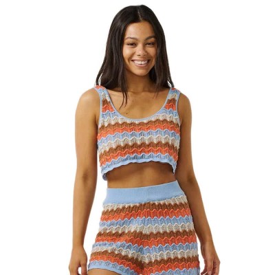 тениска,дамски,топове,rip,curl,santorini,sun,crochet,sleeveless,t,shirt,multico,(multicolor)
