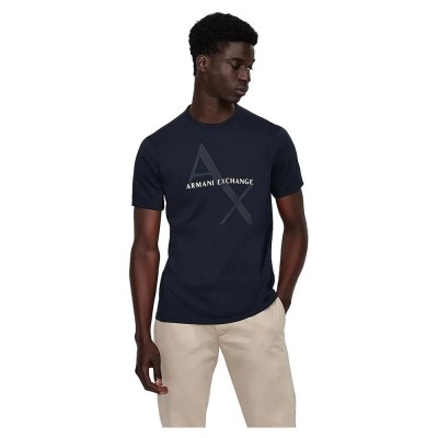 тениска,мъжки,тениски,armani,exchange,8nzt76,z8h4z,short,sleeve,t,shirt,blue
