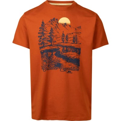 тениска,мъжки,тениски,trespass,worden,short,sleeve,t,shirt,burnt,orange,(orange)