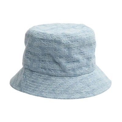 шапка,всички,шапки,siksilk,jacquard,denim,bucket,hat,light,blue,(blue)