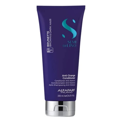 хигиена,коса,alfaparf,semi,di,lino,brunette,anti,orange,200ml,conditioner,purple