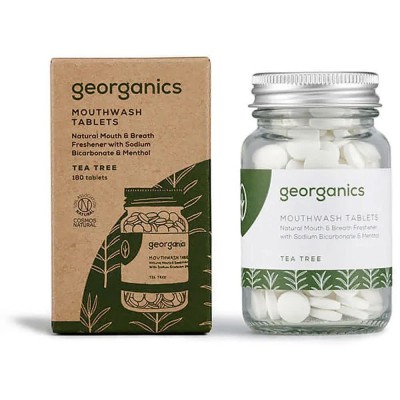 хигиена,тяло,georganics,Árbol,de,té,mouthwash,180,units