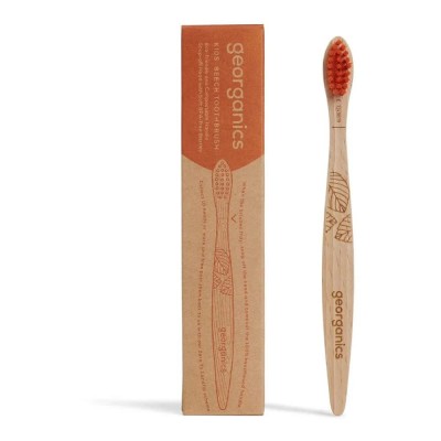хигиена,аксесоари,georganics,de,haya,kids,toothbrushs,orange