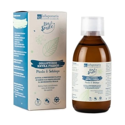 хигиена,тяло,la,saponaria,solidago,250ml,mouthwash,clear