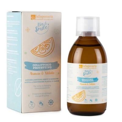 хигиена,тяло,la,saponaria,xilitol,250ml,mouthwash,clear