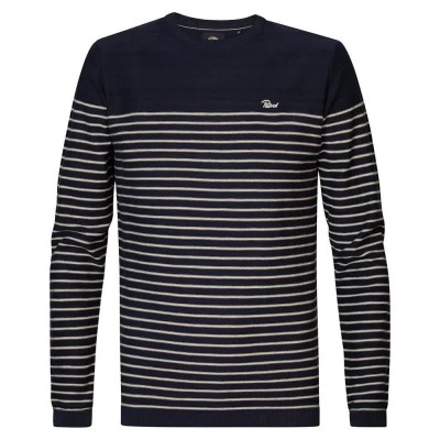 блуза,мъжки,пуловери,petrol,industries,kwr201,sweater,multicolor,(navy,blue)
