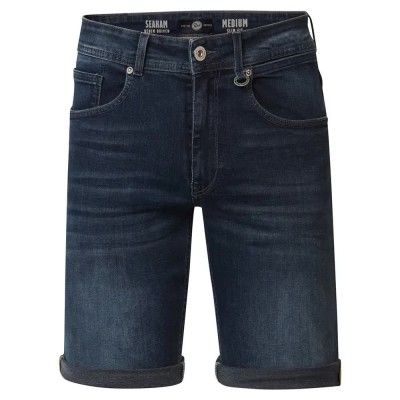 къси,панталони,мъжки,панталони,petrol,industries,seaham,slim,fit,denim,shorts,blue,(blue,black)