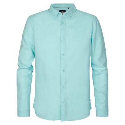 риза,с,дълъг,ръкав,мъжки,ризи,petrol,industries,sil403,long,sleeve,shirt,blue