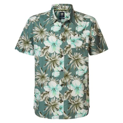 риза,с,къс,ръкав,мъжки,ризи,petrol,industries,sis418,short,sleeve,shirt,green